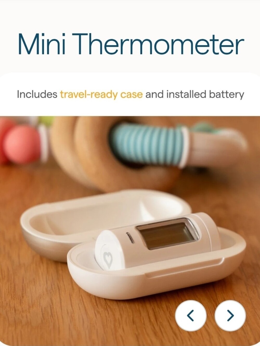 New Thermometer With Case